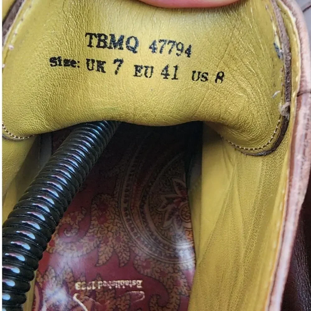 Ted‎ Baker Men's Brown Dress Shoes Size 8